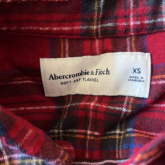 {Abercrombie & Fitch} Flannel Button Down - Picture 3 of 3